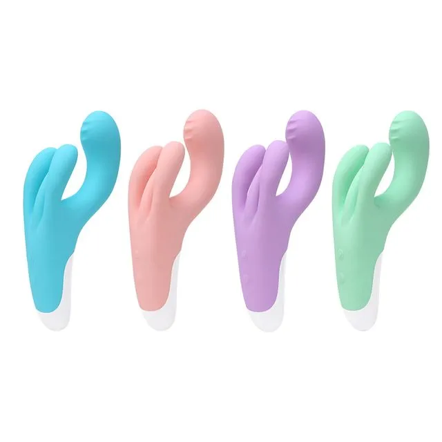 Women's Multi-frequency Multi-point Vibrator Sex Toy Pink