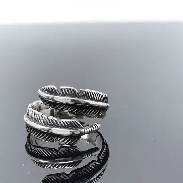 Ariel Feather Wrap Ring