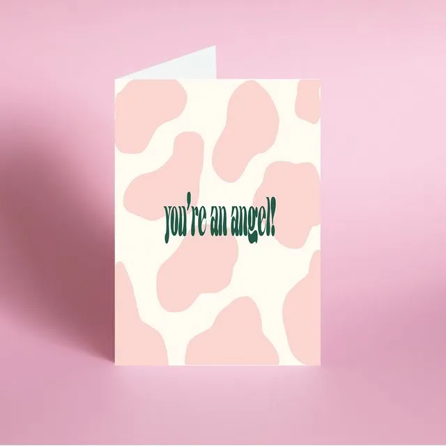 You're an Angel Thank You Card