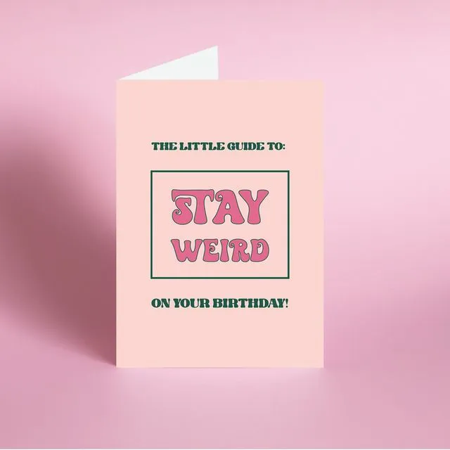 The Little Guide Birthday Card