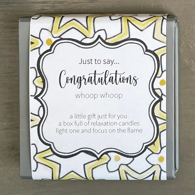 Just to say... Congratulations (wrap)