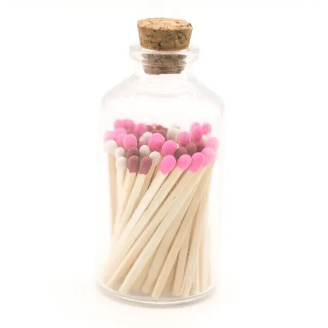 Valentine Blend Small Safety Matches - Apothecary Jar