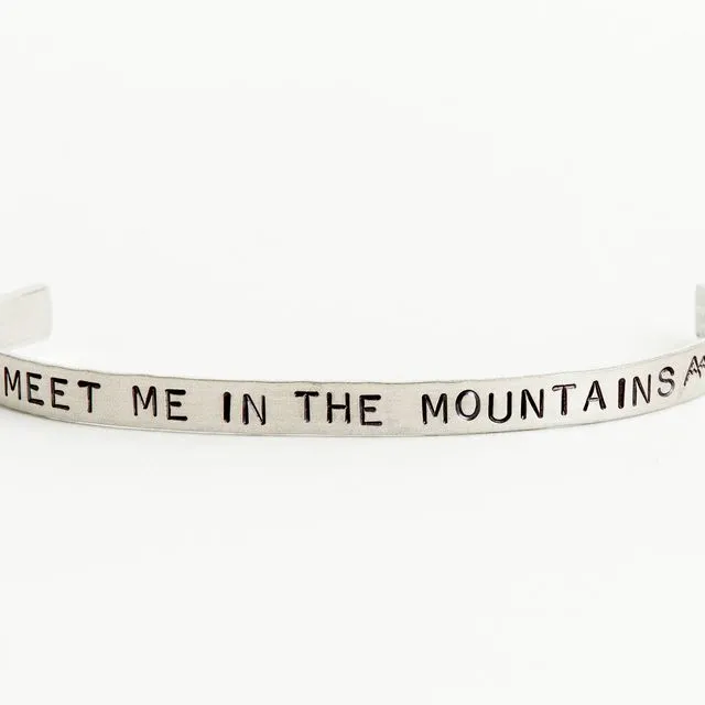 Meet Me in the Mountains Cuff