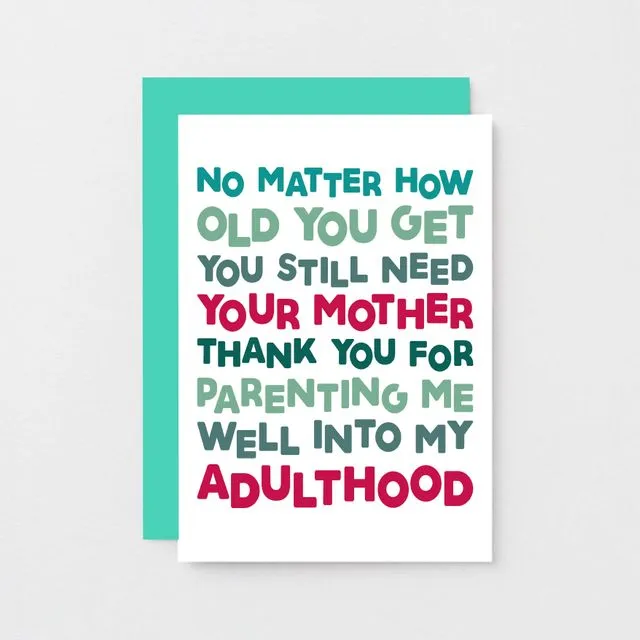 Still Need Your Mother Card | SE0712A6