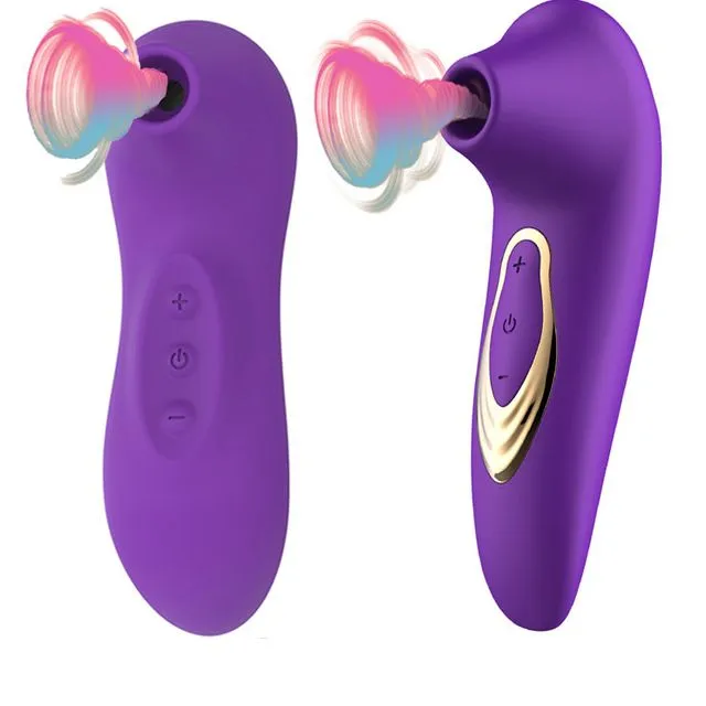 Rechargeable Adult Sexy Toy Sucking Vibrator-New version