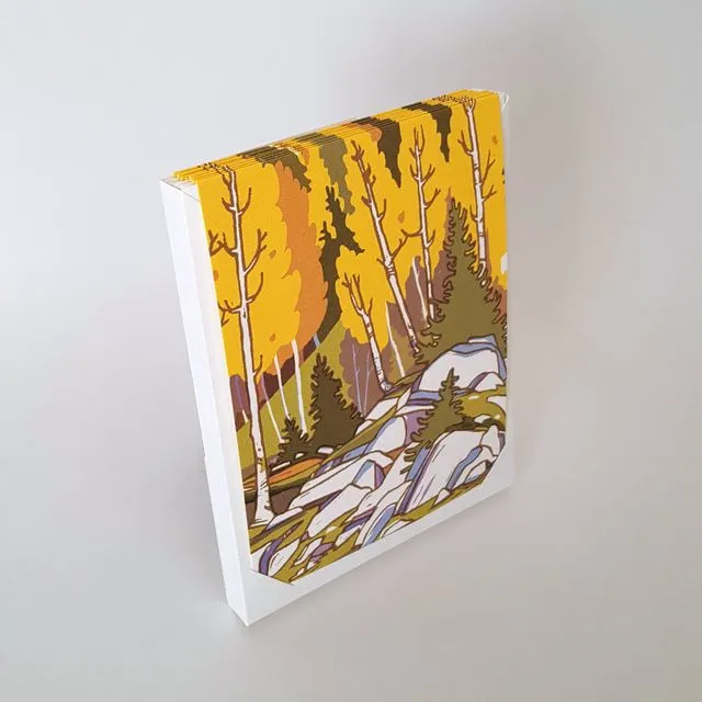 Aspen Boxed Note Card Set of 8
