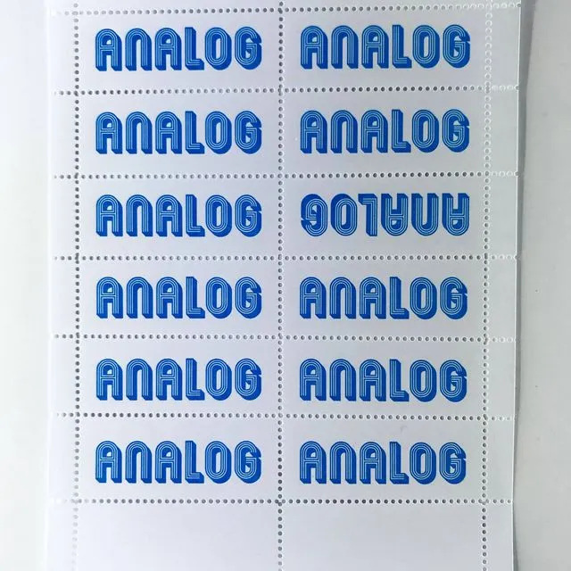 Analog - Blue