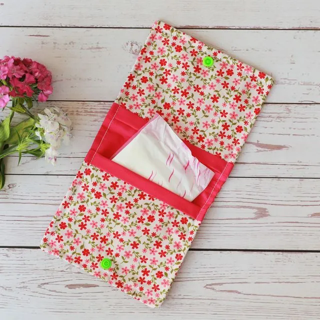 Sanitary Pouch - Ditsy Floral