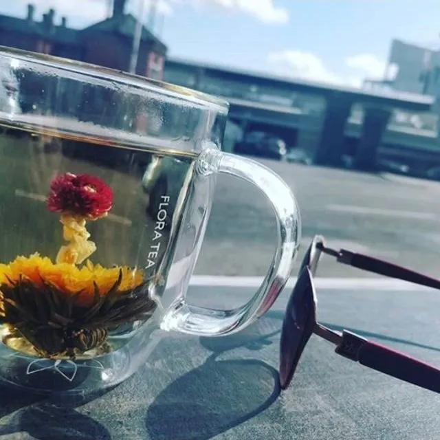 Flora Tea Dubbelwandige Theemok