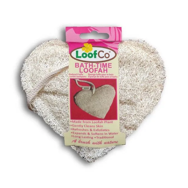 Bath-Time Loofah Heart | Mother's Day Gift