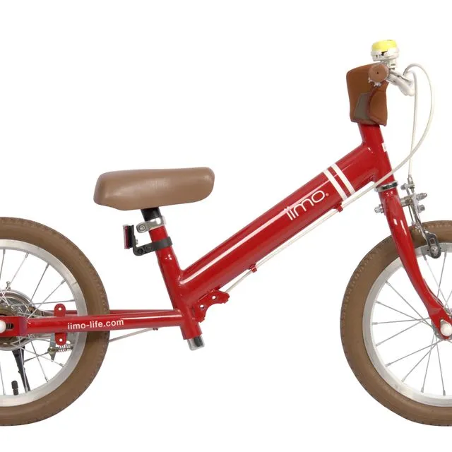 iimo 2-in-1 Balance Bike 14" (Red)