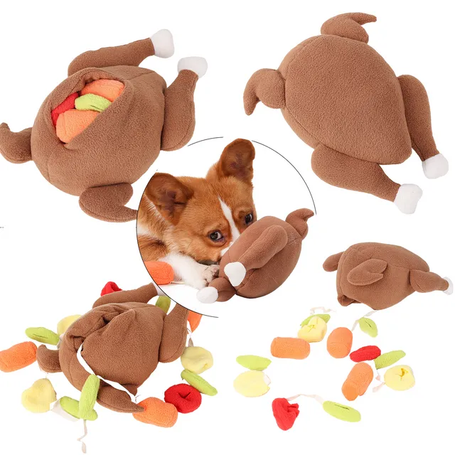 Snuffle Turkey - Interactive Dog Toy