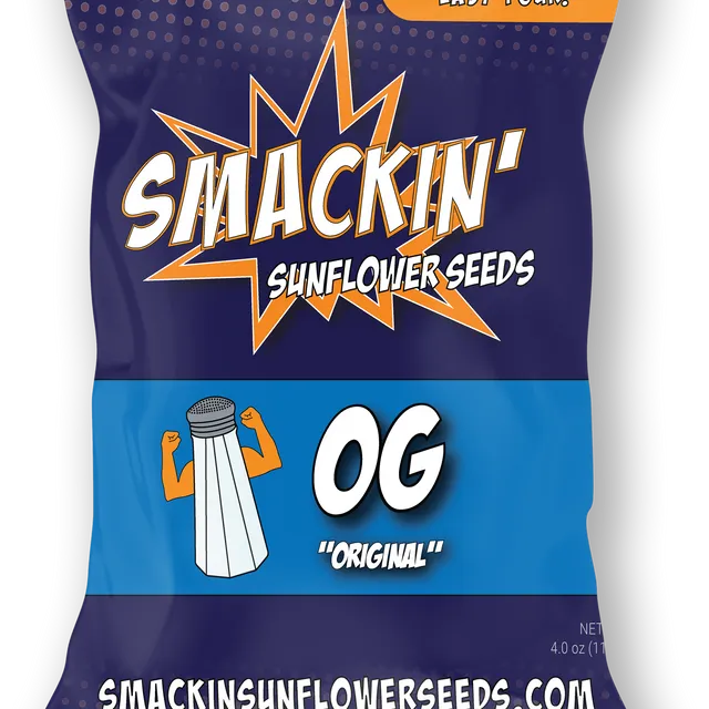 OG "Original" Flavored In-Shell Sunflower Seeds 12 Pack