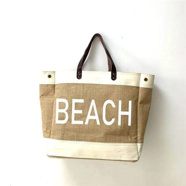Jute Beach Bag