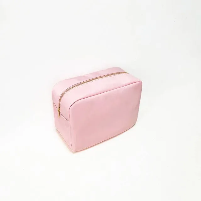 Nylon makeup toiletry bag - Pink