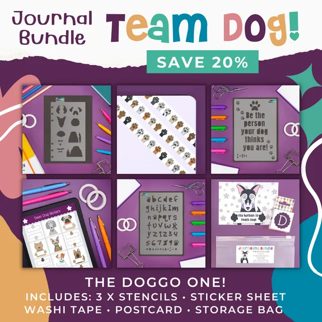 The Doggo one - Dog Journal Bundle