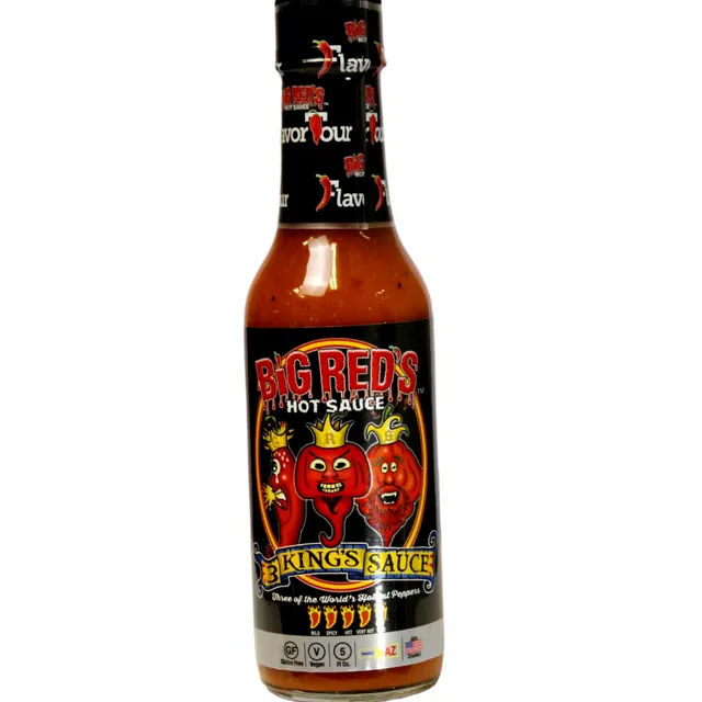 Big Red's 3 kings Hot Sauce