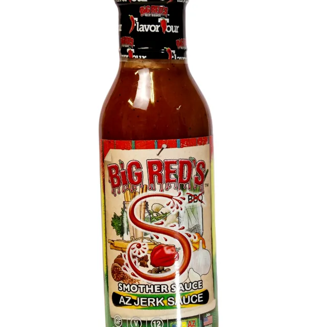 Big Red's Arizona Jerk Smothers Sauce