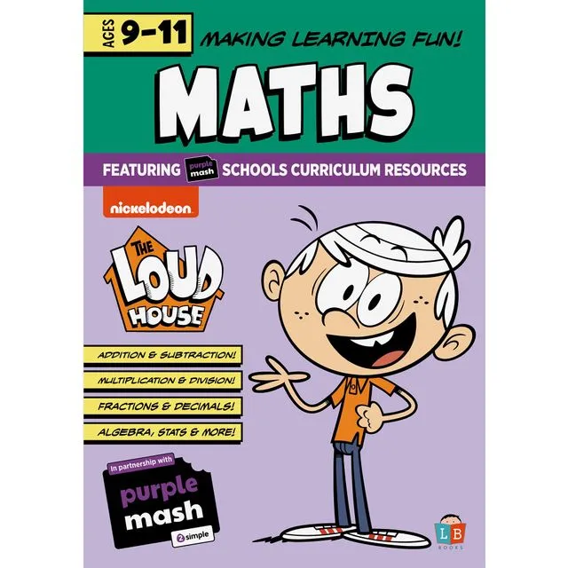 The Loud House - Maths - Ages: 9-11 Book - Pack of 20