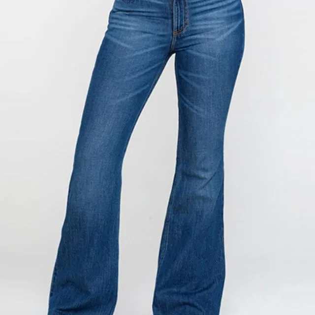 Mid-rise Slim Fit Bootcut Jeans
