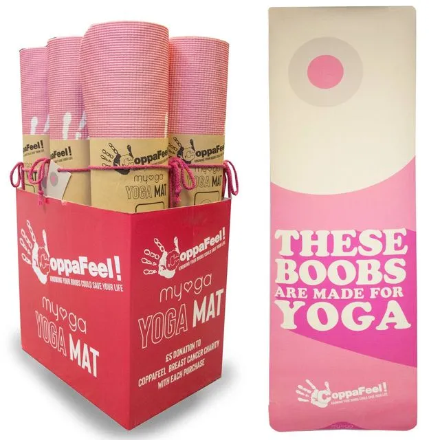Breast Cancer Awareness Charity CoppaFeel! - Yoga Boobs