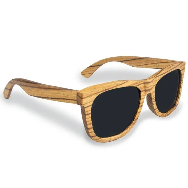 Eco Sunglasses - Zebrawood