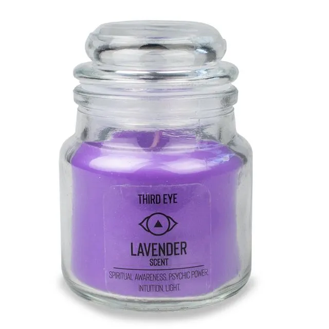 Seven Chakra Candles - Third Eye - Lavender Scent