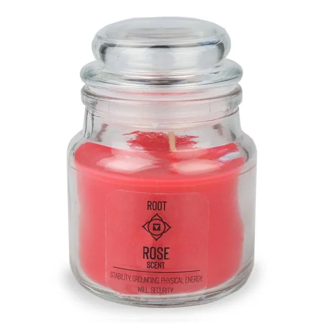 Seven Chakra Candles - Root - Rose Scent