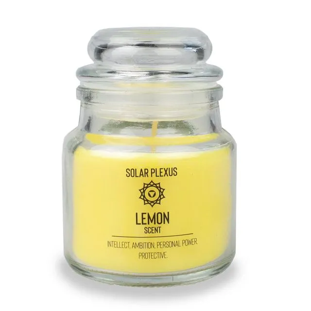 Seven Chakra Candles - Solar Plexus - Lemon Scent