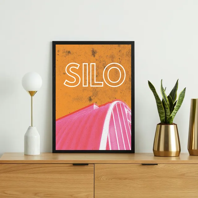 "The Sugar Silo" A3 Art Print