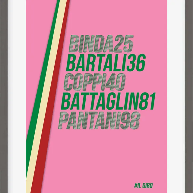 "'Il Giro' Legends Print"