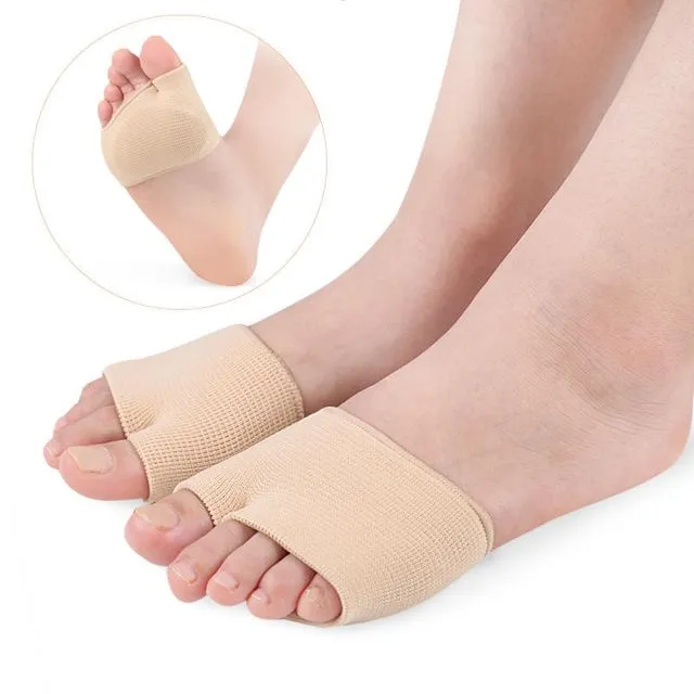 Fabric Soft Foot Care Ball of Foot Cushions for Bunion Forefoot - Small