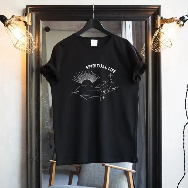 Spiritual Girl Women T-shirt - Black