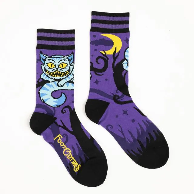 Cheshire Cat Crew Socks