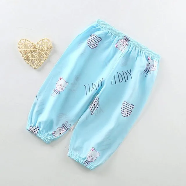 Baby Boys and Girls Summer Anti-mosquito Long Pants