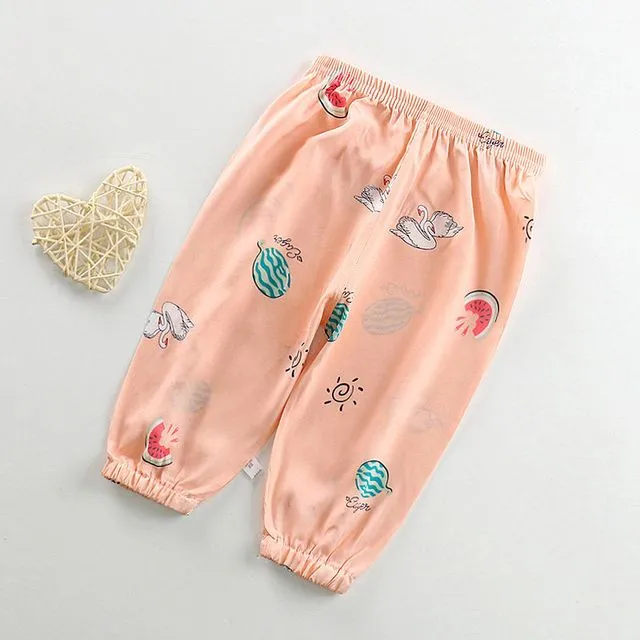 Baby Bloomers Boys and Girls Summer Anti-mosquito Long Pants