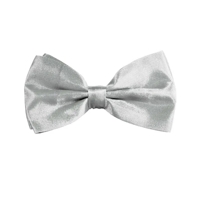 Bow Tie Silver for Party Costume Cosplay Accessory Unisex 1 Size, Bow Tie Halloween