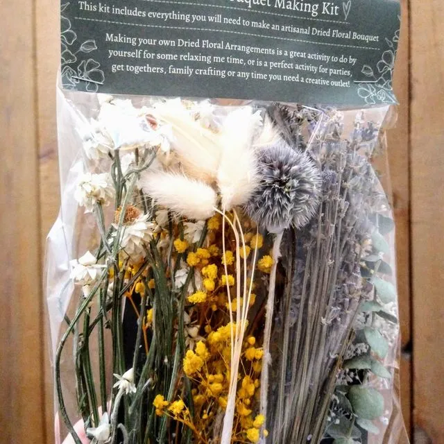 DIY Dried Floral Bouquet Kit Craft Kit sunrise hike