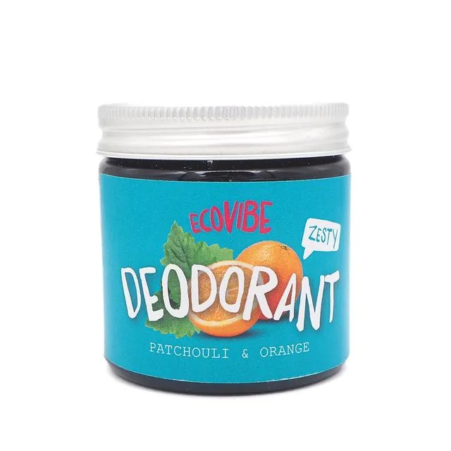 Natural Deodorant - Patchouli & Orange