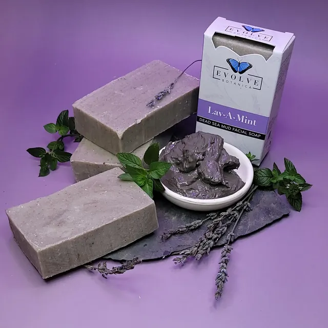 Standard Soap - Lav-A-Mint Dead Sea Mud (Facial Soap) (Case pack of 6)