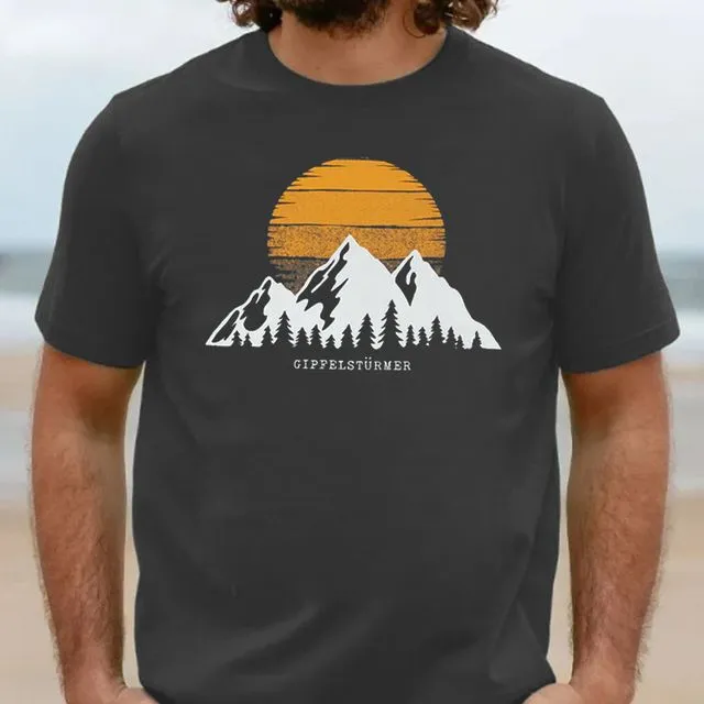 Mountains Printed Men's T-Shirt