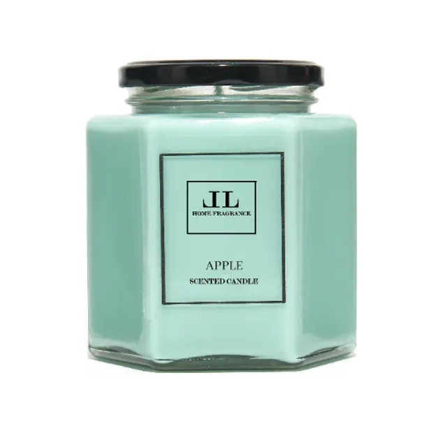 Apple Scented Soy Wax Candle Strong Scented