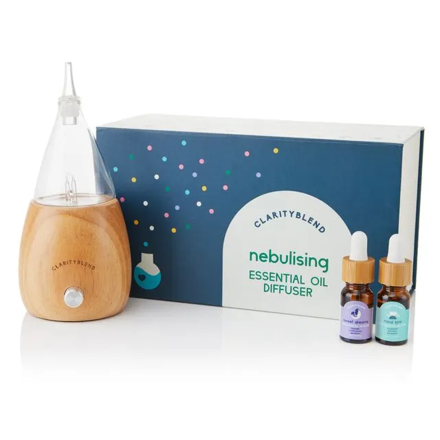Aromatherapy diffuser kit with 2 oils