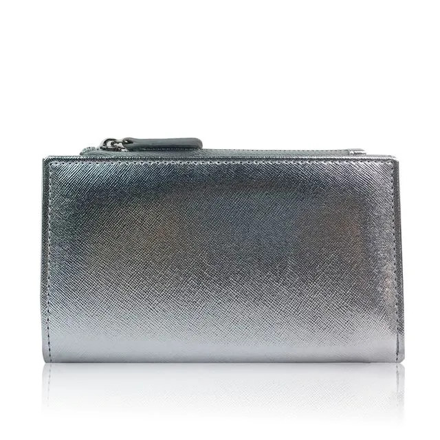 Naima Slip Wallet Purse - Silver