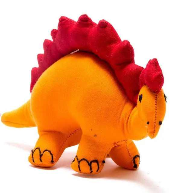 Fair Trade Cotton Stegosaurus Dinosaur Toy