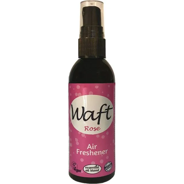 Waft Air Freshener | Room Fragrance | Rose | Essential Oil | 100ml