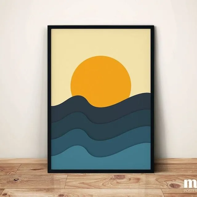 Follow the Sun Art Print