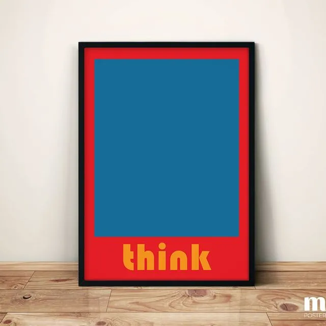 Think Typography Poster