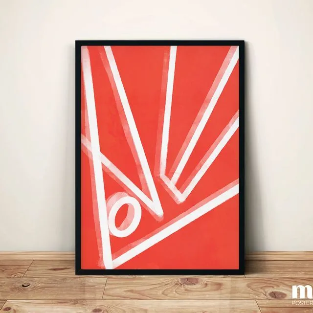 LOVE Typography Poster