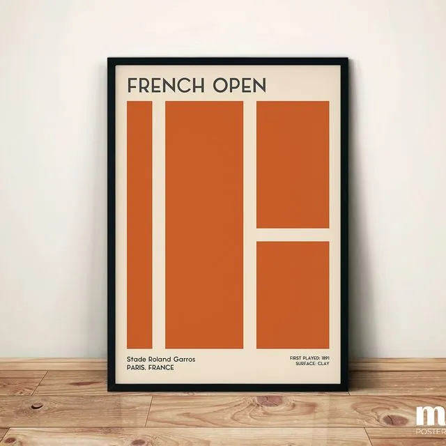 French Open | Grand Slam Art Print
